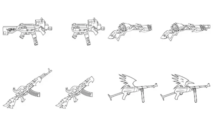 Draw Weapon android App screenshot 2