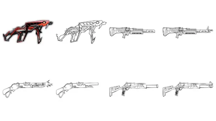 Draw Weapon android App screenshot 4